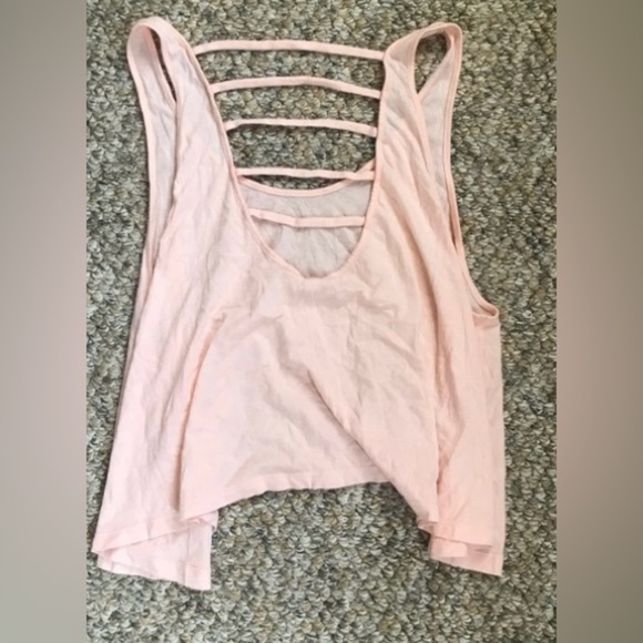 Forever 21 Sleeveless Crop Top Size Large Preloved - Picture 2 of 5